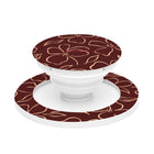Cherry & Peach Floral Phone Grip And Stand