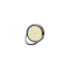 Butter Polka Dot Phone Ring Holder by etchd