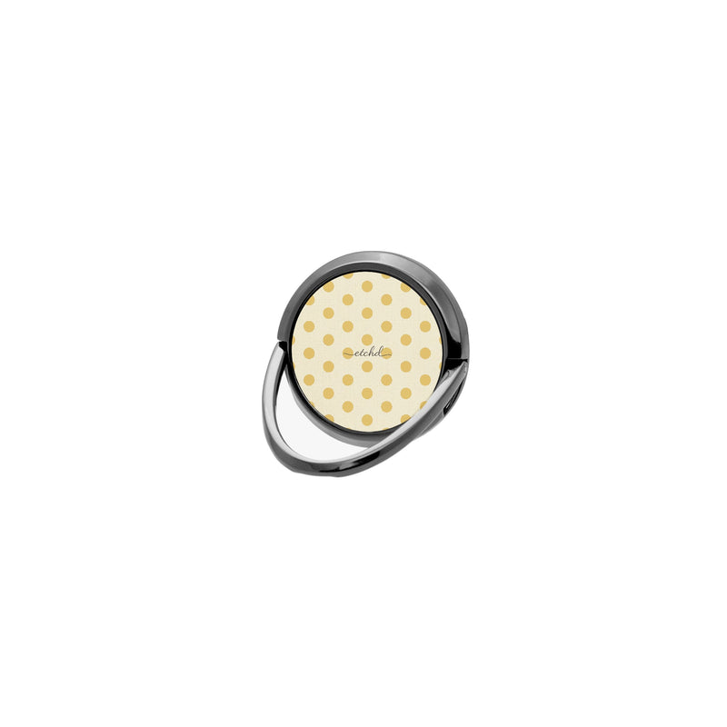 Butter Polka Dot Anneau de Maintien Téléphone-zoom-