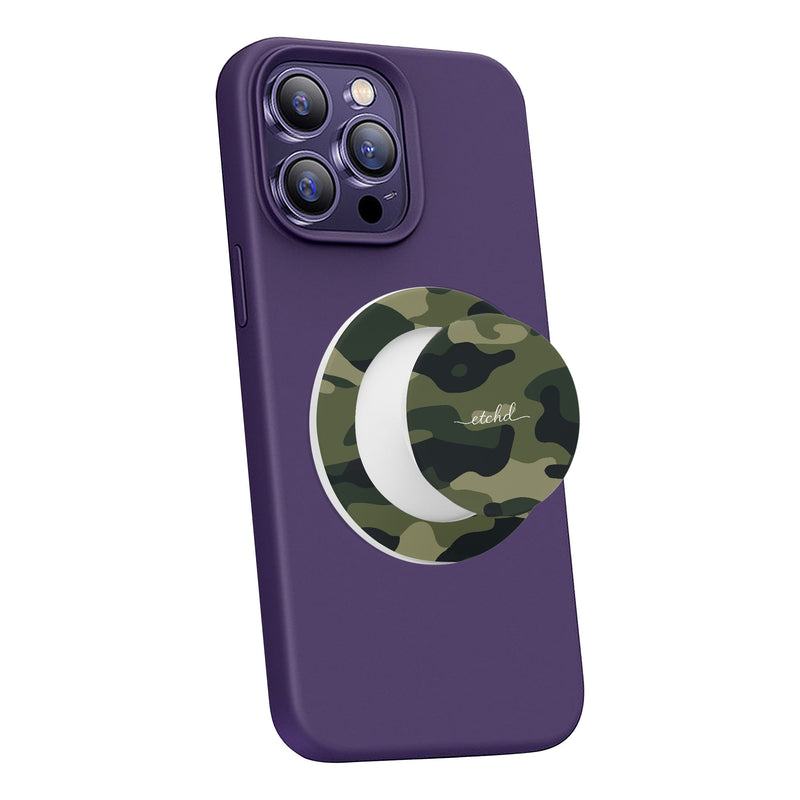 Green Camo Handy-Halterung mit Ständer-zoom-