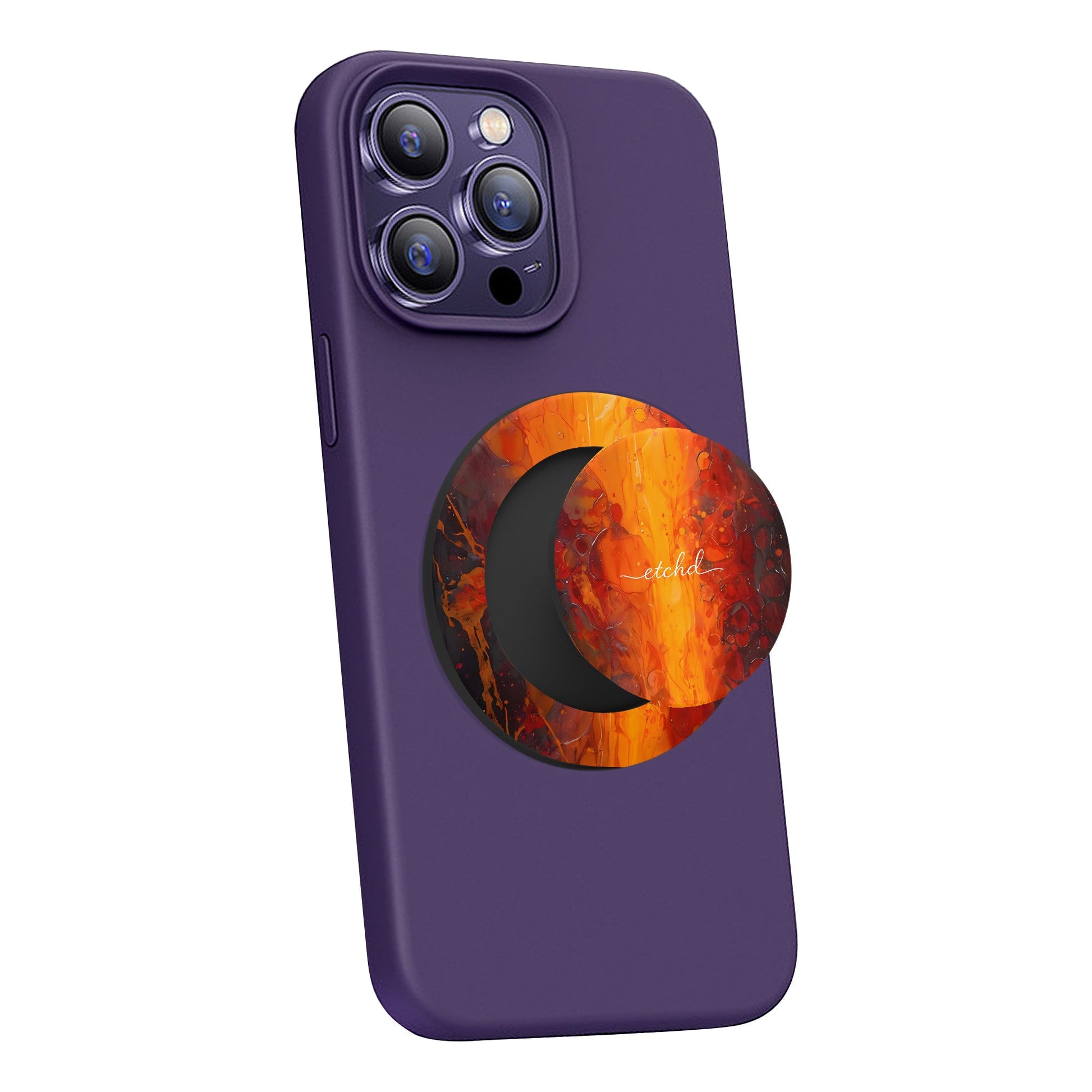 Molten Core Phone Grip And Stand by etchd, view 4
