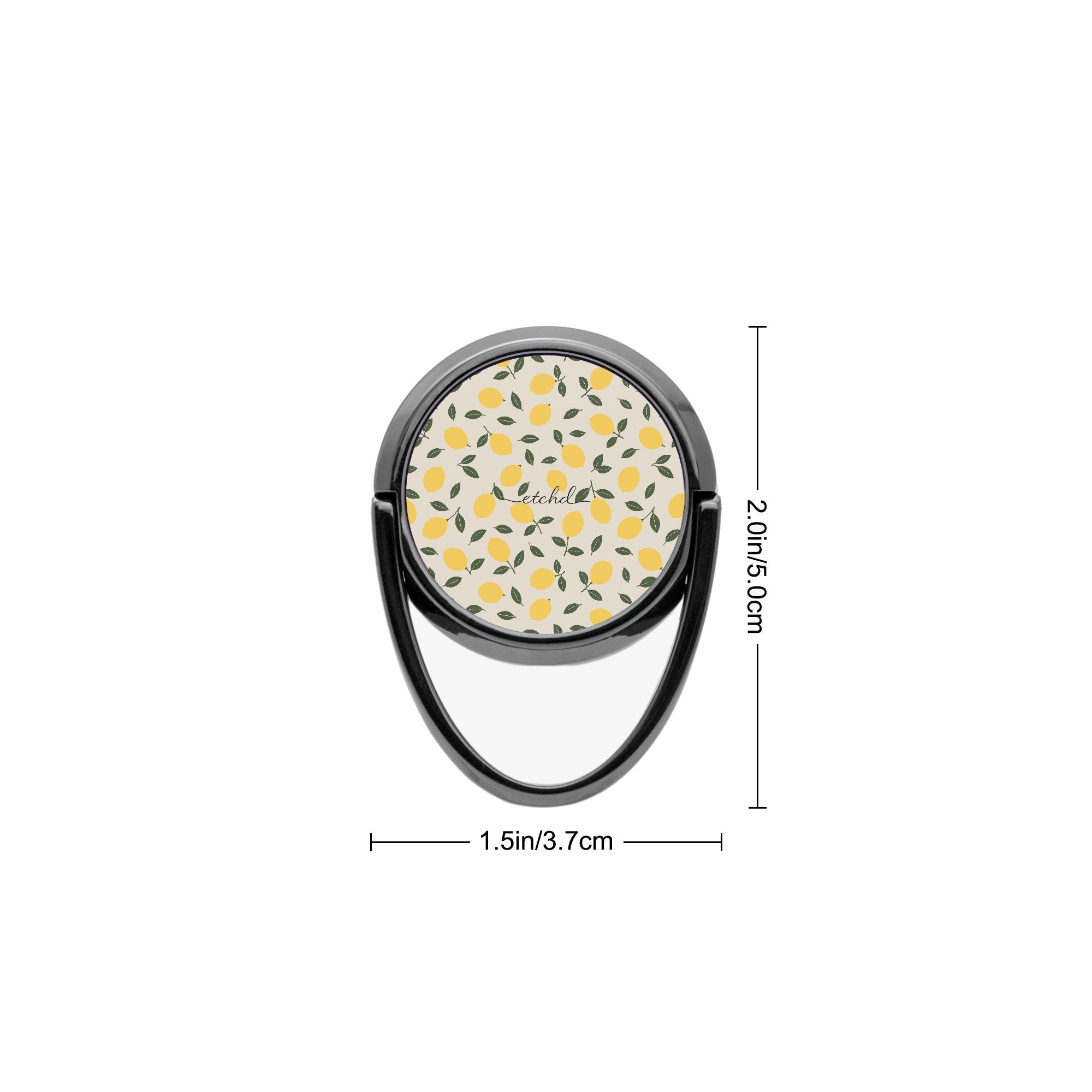 Lemon Phone Ring Holder by etchd, view 3