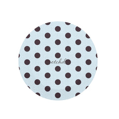 Plum And Blue Polka Dot Phone Grip And Stand by etchd, view 3