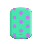 Lilac & Hypermint Polka Dot Magnetic Powerbank