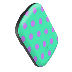 Lilac And Hypermint Polka Dot Magnetic Powerbank by etchd, view 2