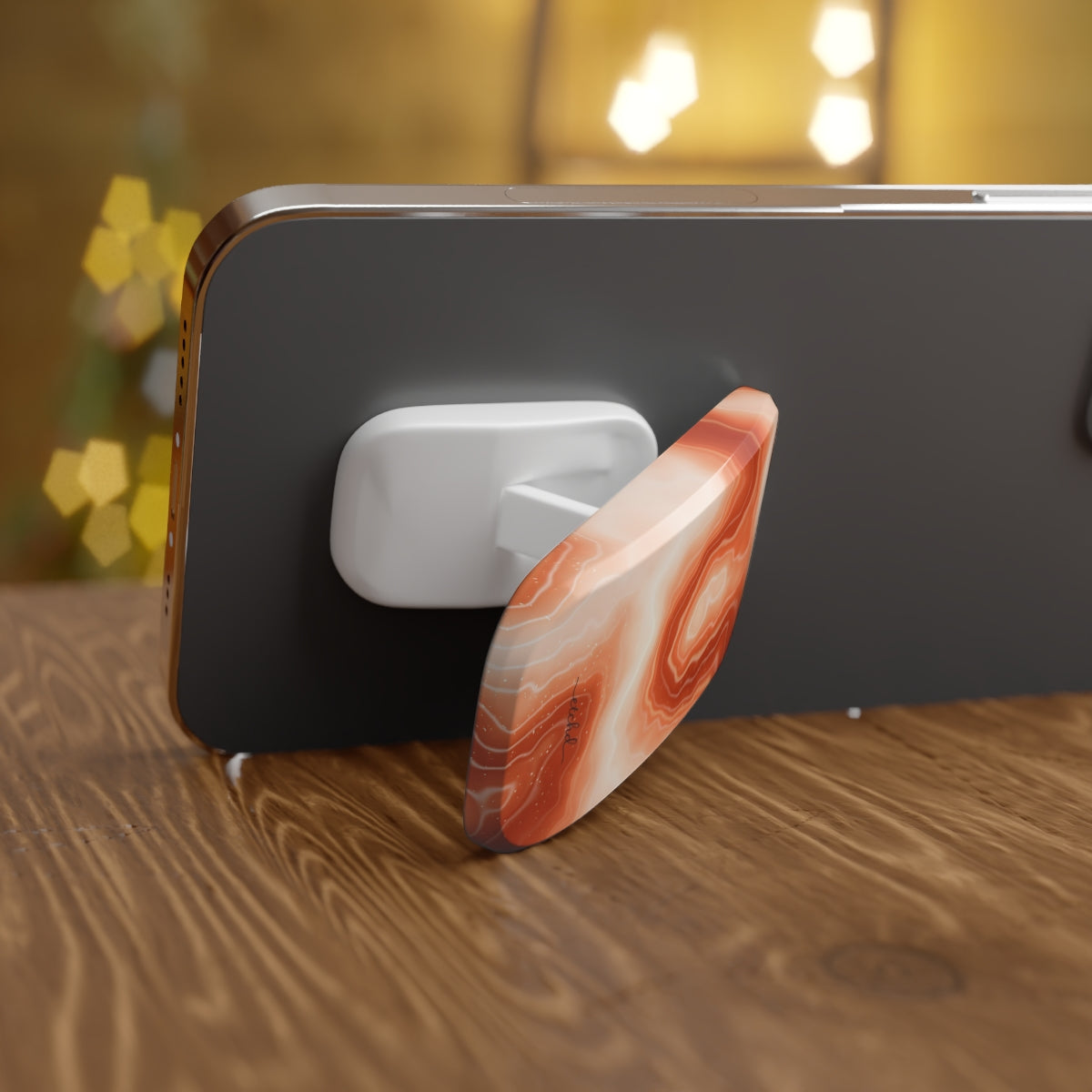 Morganite Click-On Phone Grip by etchd, view 4