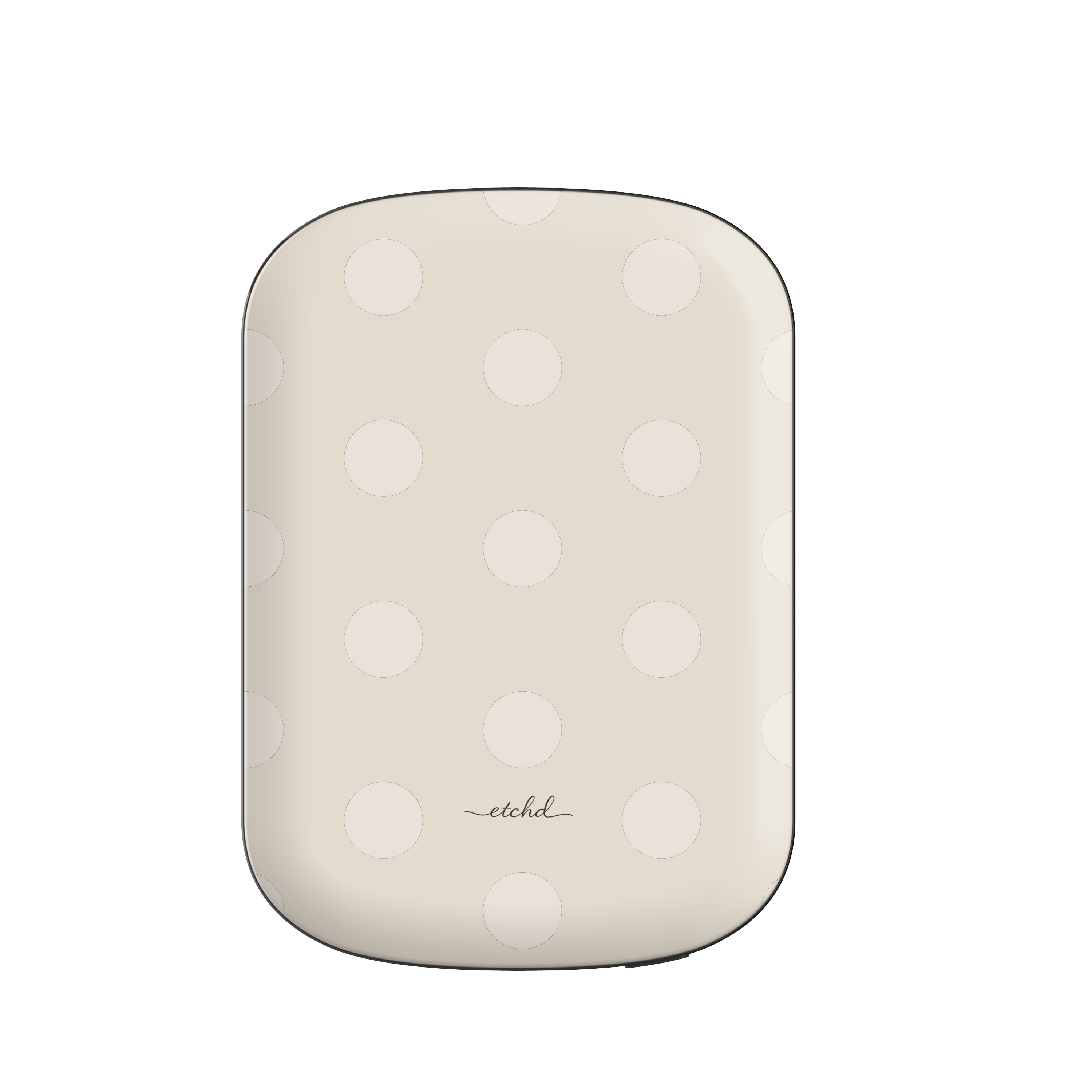 Neutral Polka Dot Magnetic Powerbank