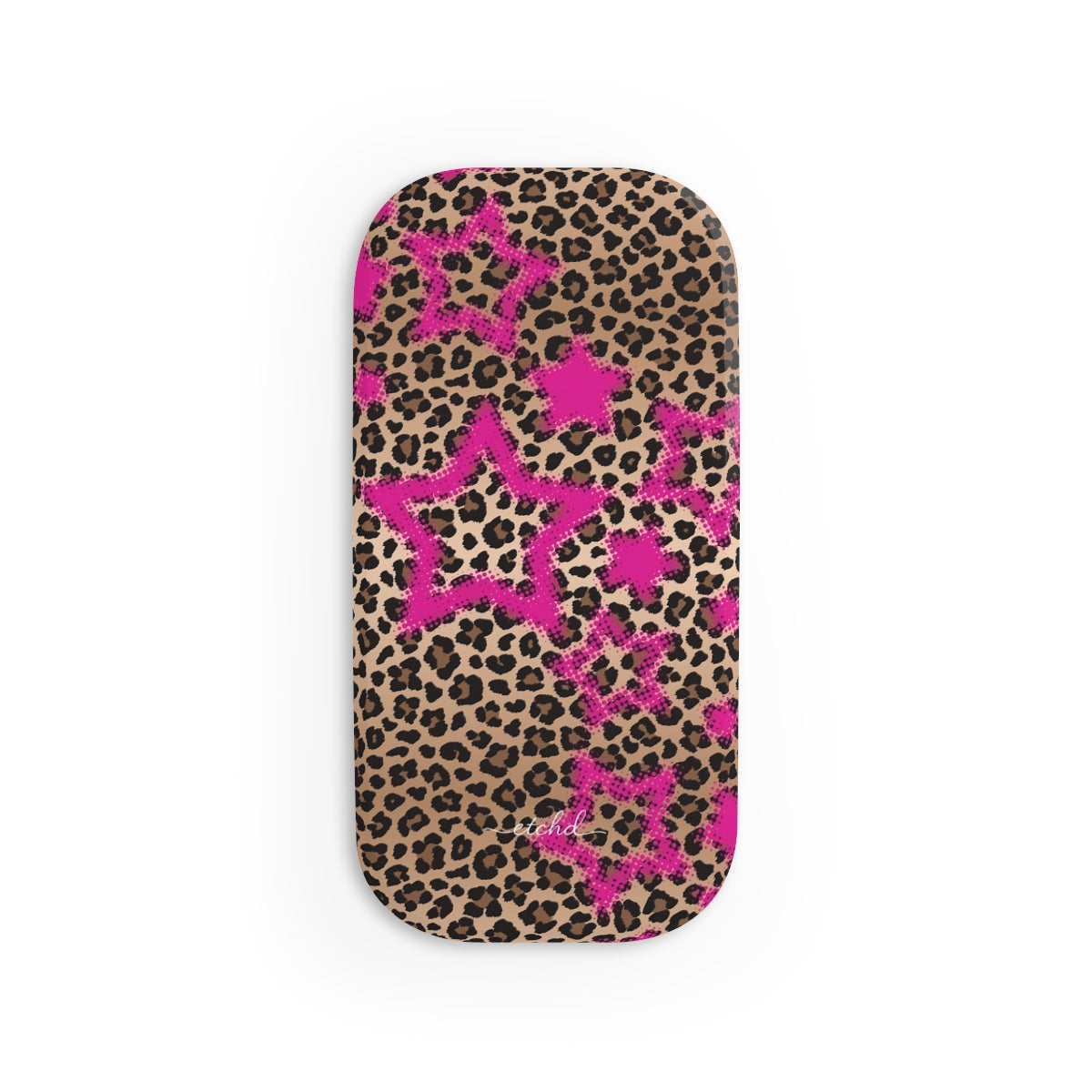 Y2K Leopard Click-On Phone Grip by etchd, view 2